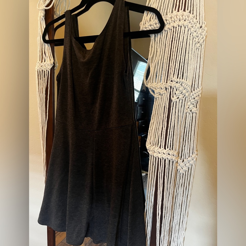 Dark grey dress